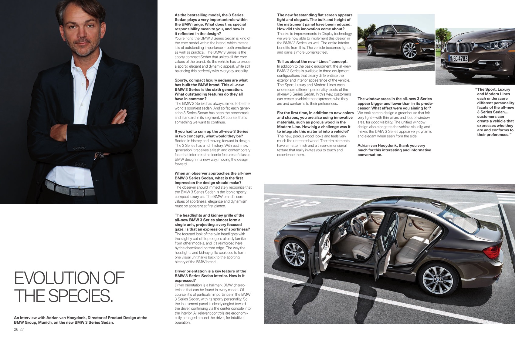 2012 BMW 3-Series Sedan Brochure Page 2